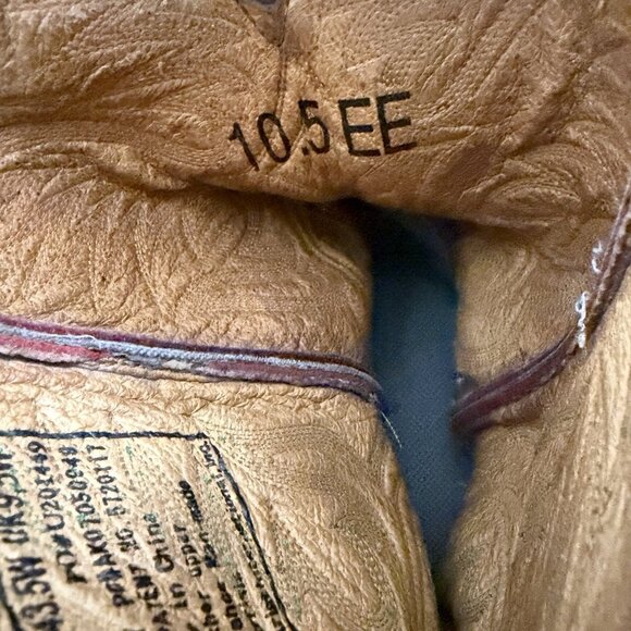 Ariat Men Size 10.5EE 34879 Brown Red Leather Cowboy Mid Calf Western Boot - Picture 14 of 14